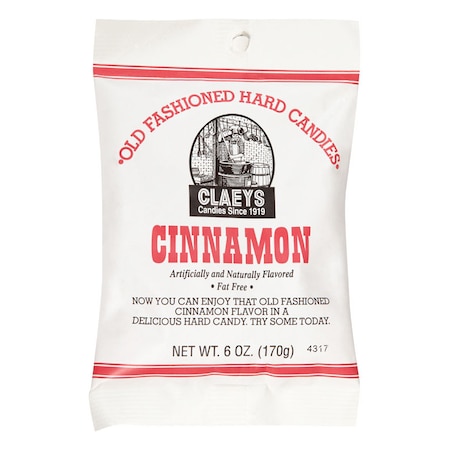 Claeys Candy Claeys Old Fashioned Cinnamon Hard Candy 6 oz 676